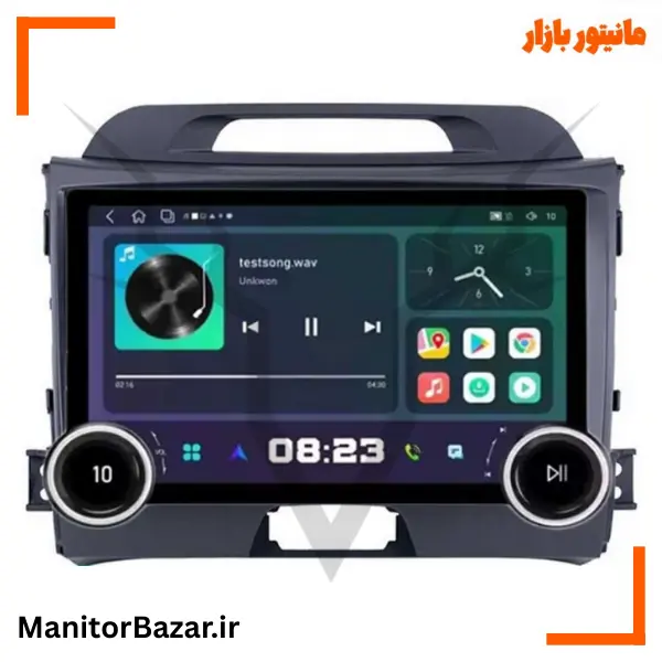 مانیتور ولوم دار دایموند مناسب کیا اسپورتیج 2011 تا 2015