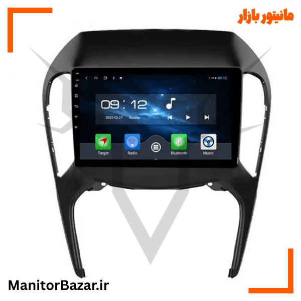 مانیتور اندرویدی هارمن چری آریزو 5 با کیفیت تصویر 4K (همراه با قاب فابریک)