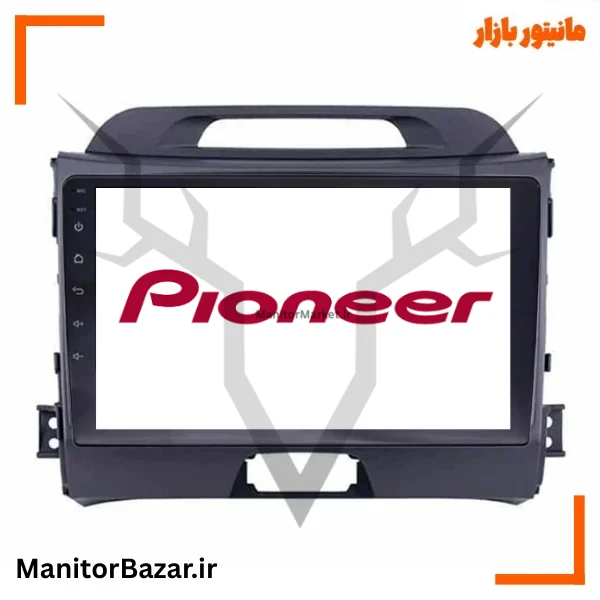 مانیتور اندروید پایونیر کیا اسپورتیج ۲۰۱۱ تا ۲۰۱۵ | با قاب فابریک