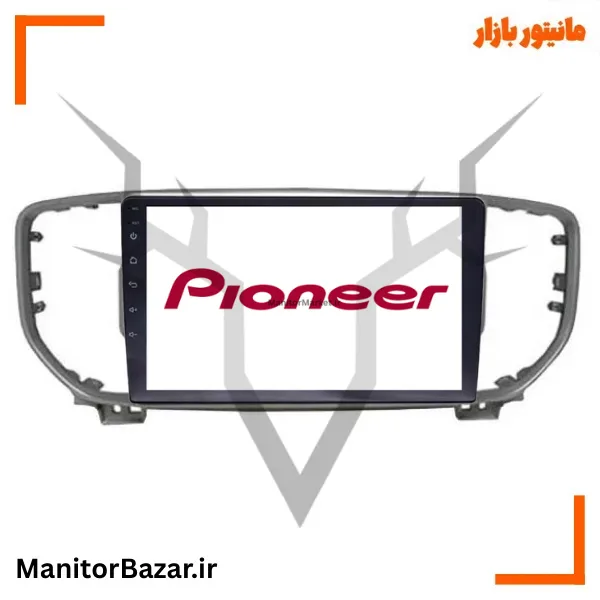 مانیتور اندروید پایونیر کیا اسپورتیج ۲۰۱۶ تا ۲۰۲۱ | با قاب فابریک