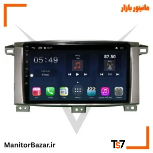 مانیتورخودرو TS7 تویوتا لندکروز 2016-2019