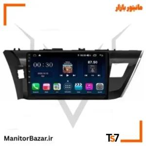مانیتورخودرو TS7 تویوتا کرولا 2013-2016