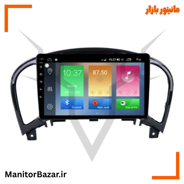 مانیتور اندرویدی هارمن نیسان جوک با کیفیت تصویر 4K (همراه با قاب فابریک)