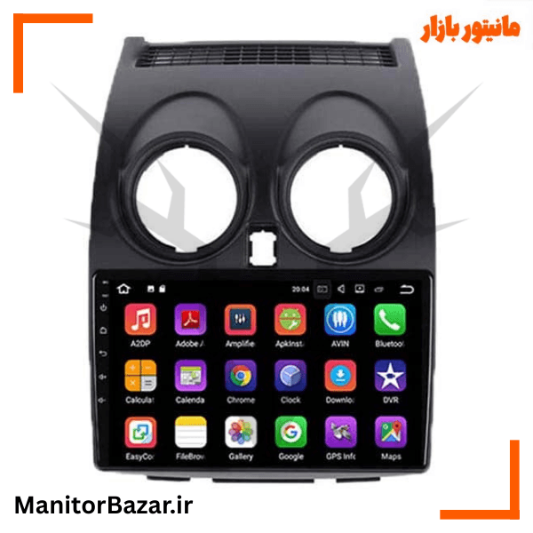 مانیتور اندرویدی هارمن نیسان قشقایی با کیفیت تصویر 4K (همراه با قاب فابریک)