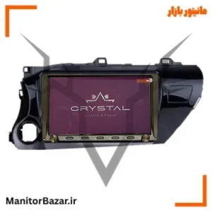 مانیتور تویوتا هایلوکس ۲۰۰۸ تا ۲۰۱۲ برند کریستال S9