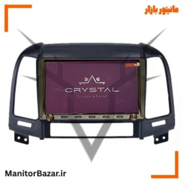 مانیتور هیوندای سانتافه ۲۰۰۷ تا ۲۰۱۲ برند کریستال S9