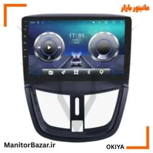 مانیتور پژو 207 برند اوکیا