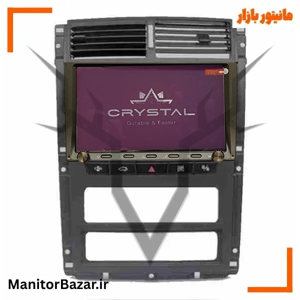 مانیتور پژو ۴۰۵ داشبورد جدید برند کریستال S9